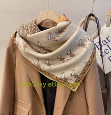 100% Mulberry Silk Scarf in
