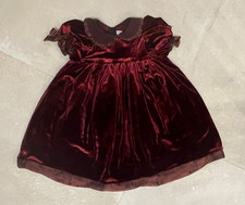 Toddler Girls Party Dress: LITTLE DARLINGS: Age 2 Years: Velvet Christmas Party