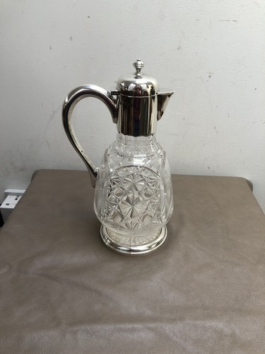 Garrard silver mounted claret - garrard,