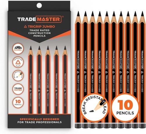 Carpenters pencils pack 10 - carpenters,