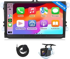 Android 14 Car Stereo for Volkswagen Golf MK5/MK6 Jetta Passat SEAT Skoda,