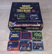 Space Invaders Teeny Tins Lunch Boxes Full Set Of 6 With Retail Box Coop Taito