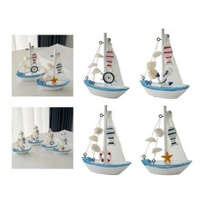 Wood Sailboat Nautical Theme