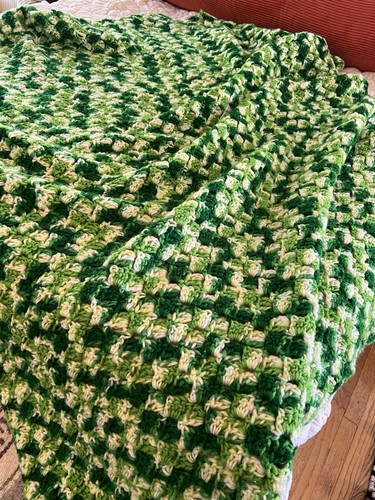 Vintage hand crochet wool - hand,