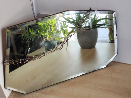 Art deco frameless - frameless, bevelled