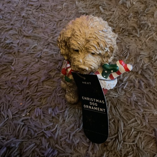 Bnwt dog sculpture next brown - dog, sculpture-next