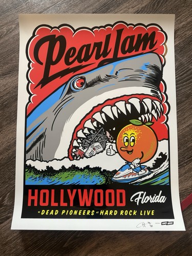 Pearl jam poster hollywood - jam,