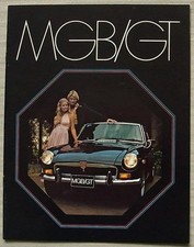 MG MGB GT USA Sales Brochure Oct 1972-73 #AMGBT 400M 10/72