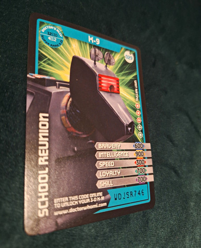 Doctor who super rare card - doctor,