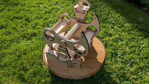 The falkirk wheel - falkirk, model