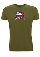 Classic 1275 GT Mini T Shirt Graphic Union Jack British Classic Car Show GTS UK