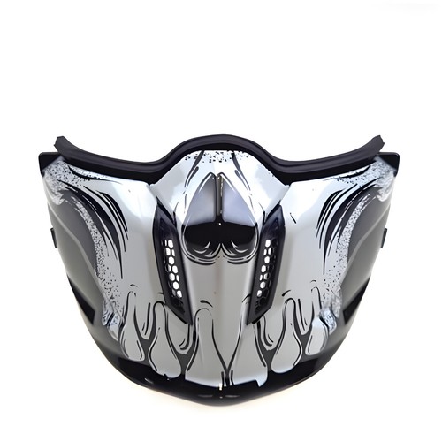 Chin piece helmets - chin,