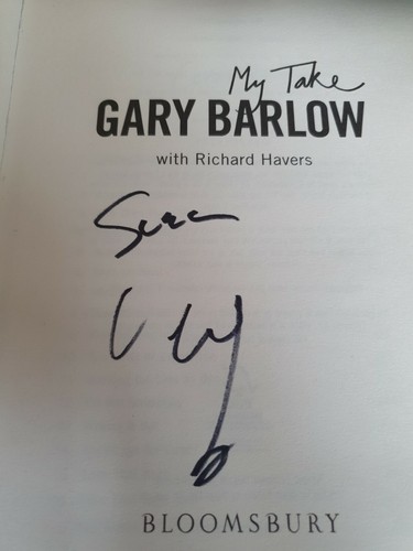 Take hardcover signed gary - hardcover,