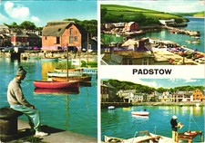 Padstow Multiview John Hinde Postcard 