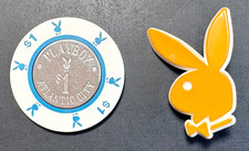 Playboy Casino $1 Chip & Bunny