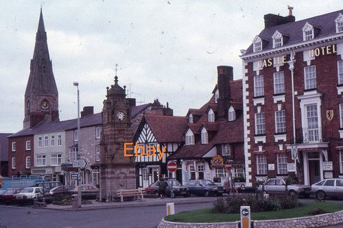 35mm slide town square - -,