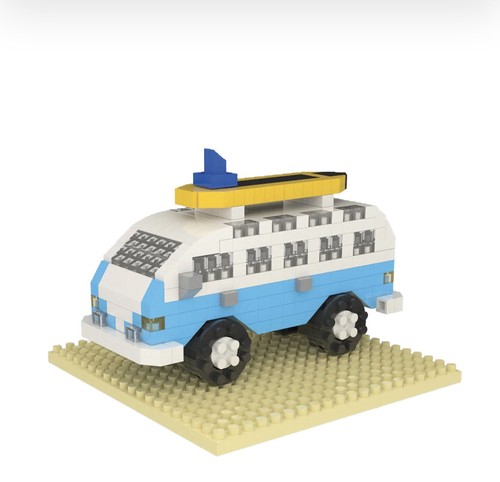 Mini building blocks - building,