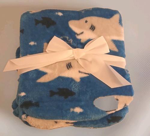Shark baby throw blanket - blanket, &