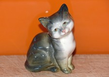 Beswick Grey Striped tabby  Cat Kitten 8.3 cms high no 1436