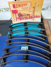 HORNBY `O GAUGE` FULL CIRCLE (SIX) 2-RAIL CLOCKWORK  A1 CURVES BANKED SLEEPERS L