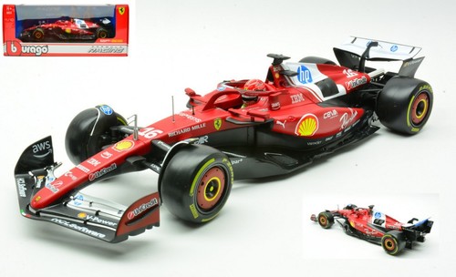 Burago ferrari leclerc 2025 - ferrari,