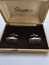 Stratton Gilt Cufflinks 1900s