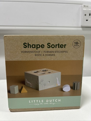 Wooden shape sorter little - wooden,