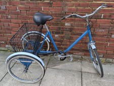 Pashley vintage blue tricycle - vintage,