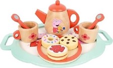Peppa Pig Wooden Tea Set for