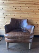 Halo Little Captain Leather Armchair