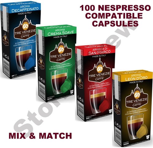 100 nespresso compatible - 100,