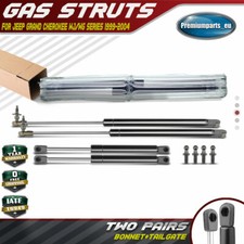 4x Bonnet+Tailgate Gas Struts