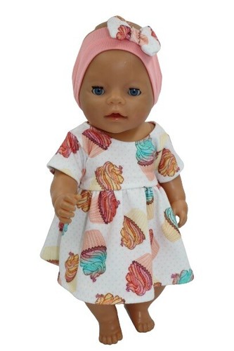 Dolls clothes 43cm newborn - clothes,