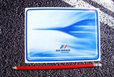 x1 CONCORDE Air France Stickers 155mm x 110mm Aviation Aero plane Supersonic