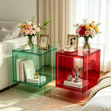 Clear Acrylic Bedside