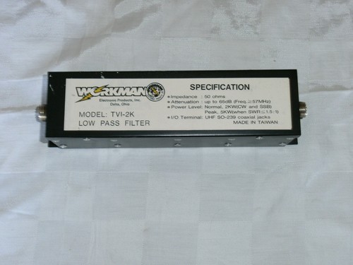 Workman tvi low pass - workman,