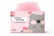 Rose Oil Blotting Paper Sheets