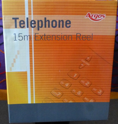 Telephone extension reel - telephone,