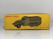 DINKY TOYS FRANCE 822 MILITARY HALF TRACK TRUCK