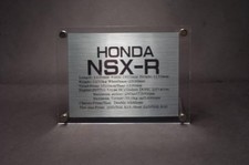 Acrylic Nameplate For Nsx-R