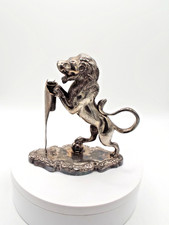Antique Silver Plated Rampant