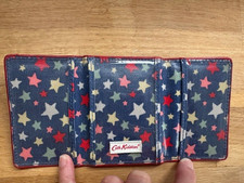 Cath Kidston Star Print PVC Coated Cotton Ticket Pass Card Holder