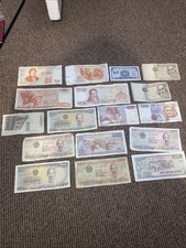 Mixed world banknotes - banknotes,