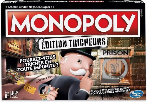 Hasbro monopoly game cheaters - hasbro, game: