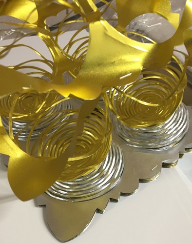 18ft each xmas foil - x,