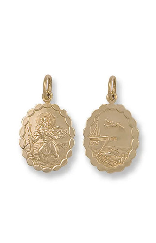 Christopher pendant 9ct - st,
