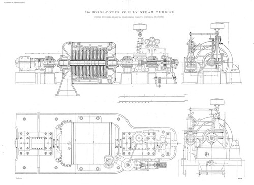 700hp zoelly steam turbine - steam,