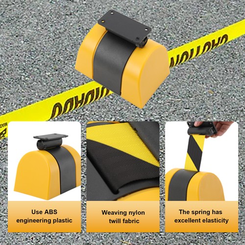 Retractable barrier tape - 5m,