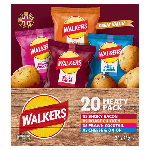 Walkers meaty variety - walkers,