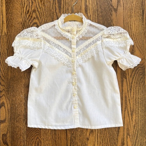 Vintage gunne sax ivory - vintage, lace